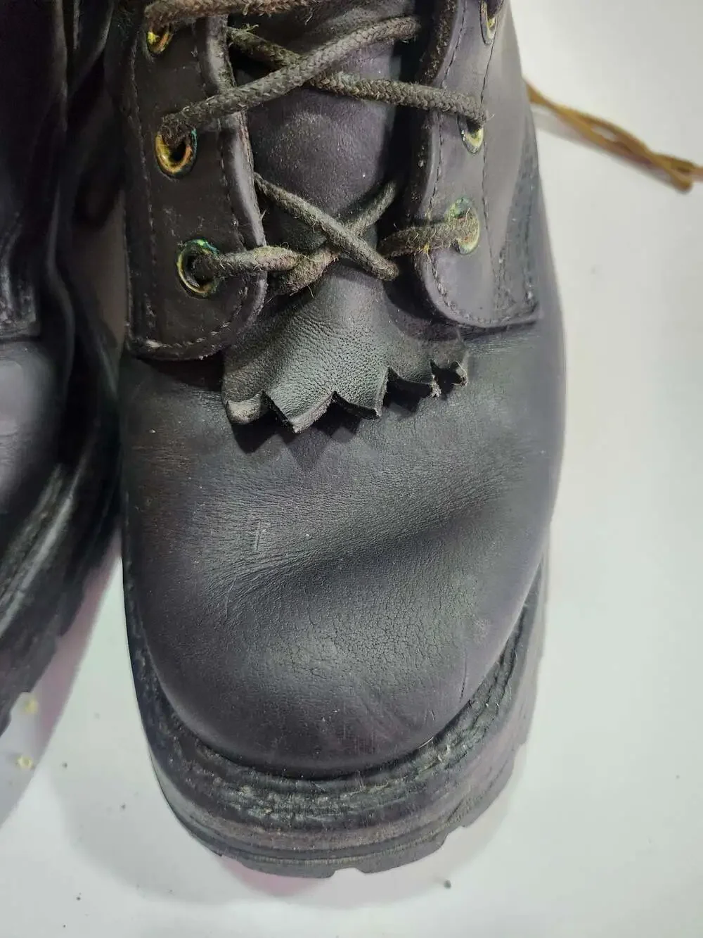 White's Boots The Original Smokejumper Wildland Fire Boots Black Leather